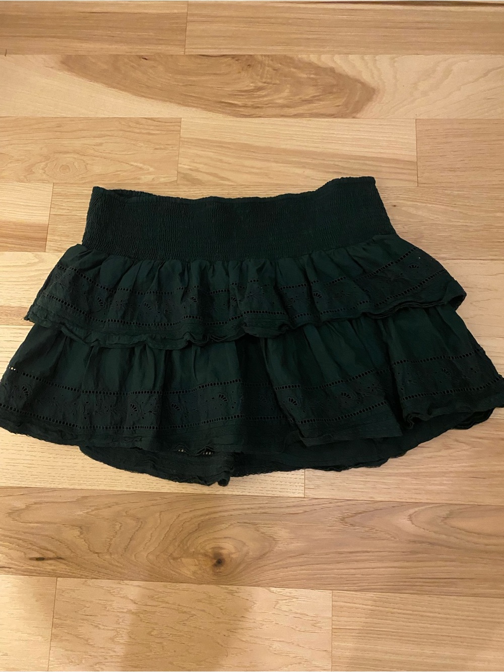 American Eagle Tiered Ruffle Mini Skirt Stretchy Size 2X